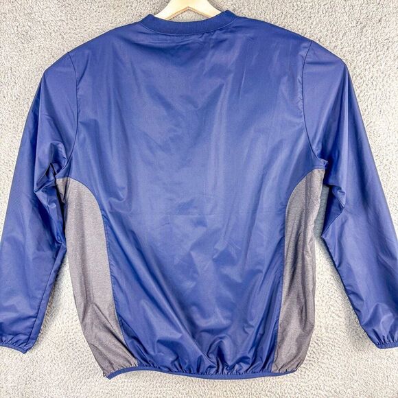 Dallas Cowboys Fanatics Windbreaker Jacket Mens Large Blue Gray Golf Outdoor Run - Picture 7 of 13